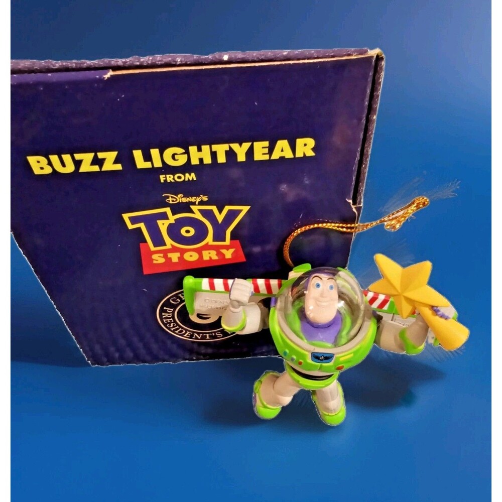 🚀  TOY STORY Disney CHRISTMAS Ornament 🚀  BUZZ LIGHTYEAR 🚀  New 1990s